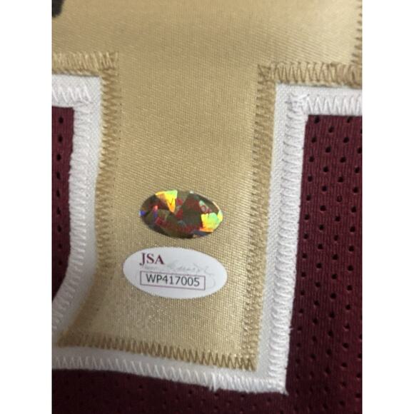 Dalvin Cook Signed #4 Florida State Seminoles FSU (Home) Jersey JSA WP417005 - Picture 4 of 8